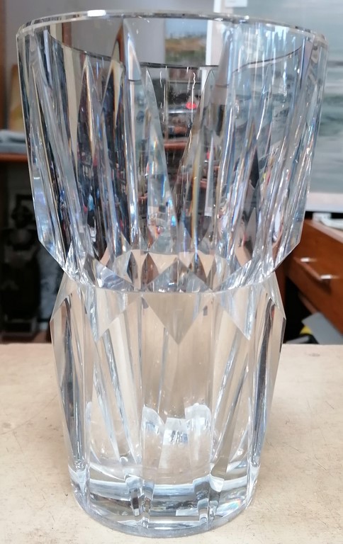 Vase en cristal de St Louis modèle Camaret