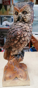 Statue de Hibou en plâtre