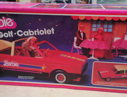VW Golf-Cabriolet Barbie de 1981 Mattel N° 8298