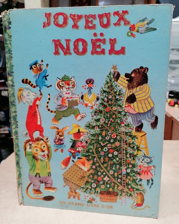 Livre Pop Up vintage "Joyeux Noël" illustrations de Richard Scary