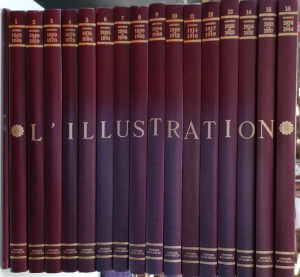Collection "L'ILLUSTRATION" en 16 volumes