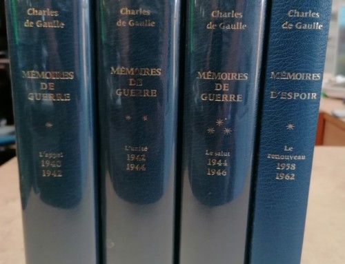 Livres « Mémoires de Guerre » par Charles de Gaulle en 4 volumes