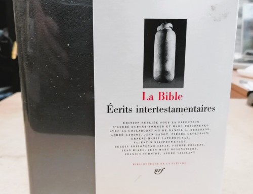 Bible publiée à la Pléiade