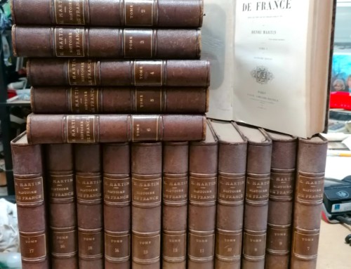 Histoire de France par Henri MARTIN en 17 volumes parus en 1861