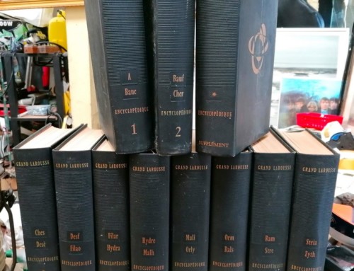 Grand Larousse en 10 volumes + supplément paru en 1961