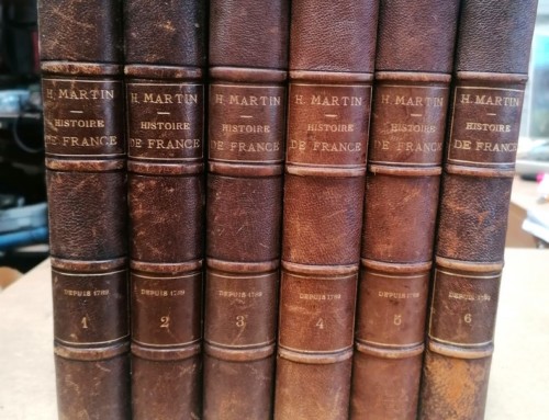 Histoire de France depuis 1789 en 6 volumes par Henri MARTIN parus en 1879