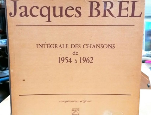 Coffret vinyls Jacques Brel intégrale chansons 1954 à1962