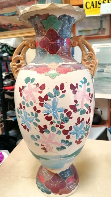 Grand vase asiatique