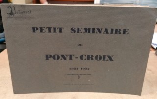 Livret Petit Séminaire de Pont-Croix 1931-1932