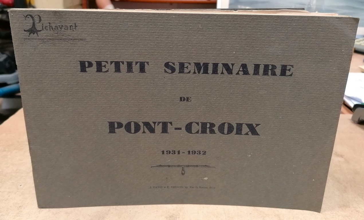Livret Petit Séminaire de Pont-Croix 1931-1932