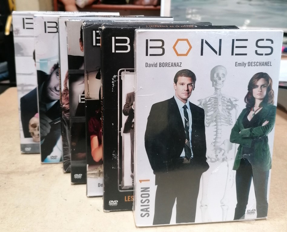 Intégrale des 7 premières saisons de Bones en DVD