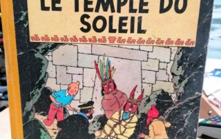 BD Tintin "Le temple du soleil" édition de 1958