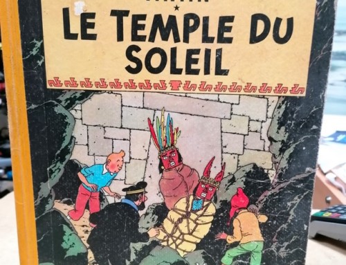 BD Tintin « Le temple du soleil » édition de 1958