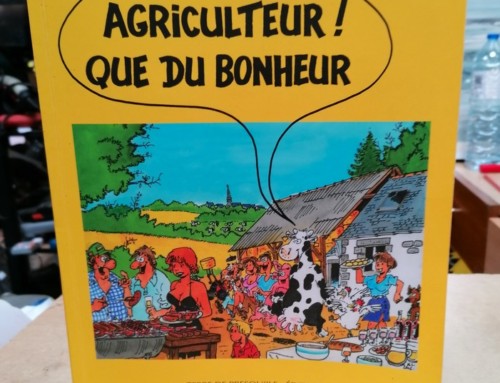 Rare livre humoristique agricole « Agriculteur que du bonheur » par Malo LOUARN