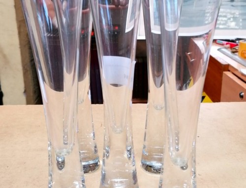 Flutes à Champagne Design en cristal
