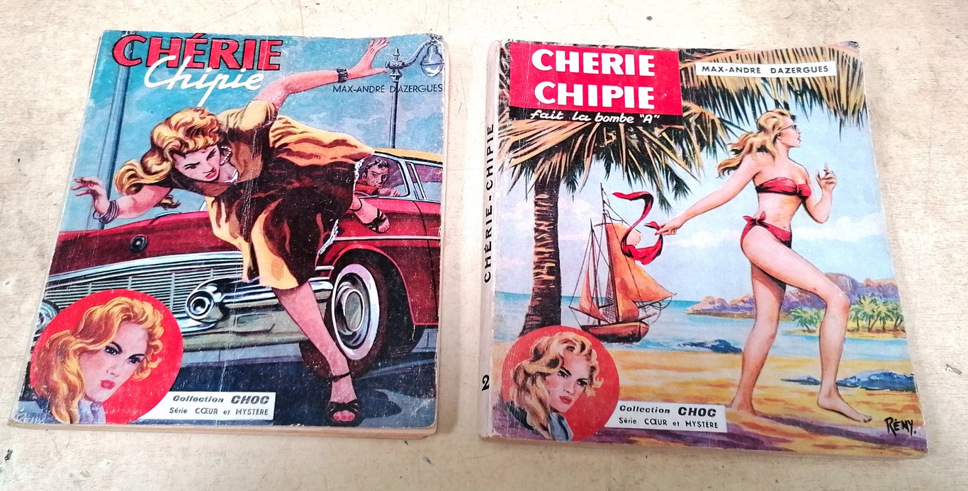 Livre revue "Chérie-Chipie" n° 1 & 2