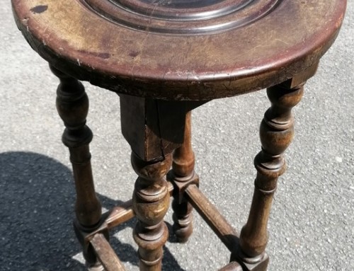 Tabouret de bar rustique