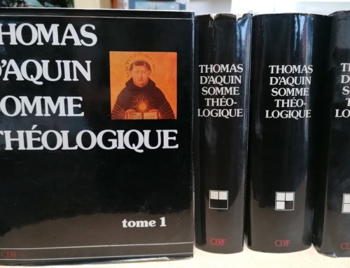 Livres THOMAS D’AQUIN SOMME THÉOLOGIQUE en 4 volumes