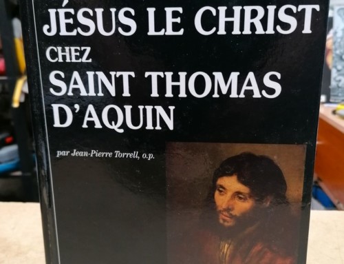 Encyclopédie Jésus Le Christ chez Saint Thomas d’Aquin