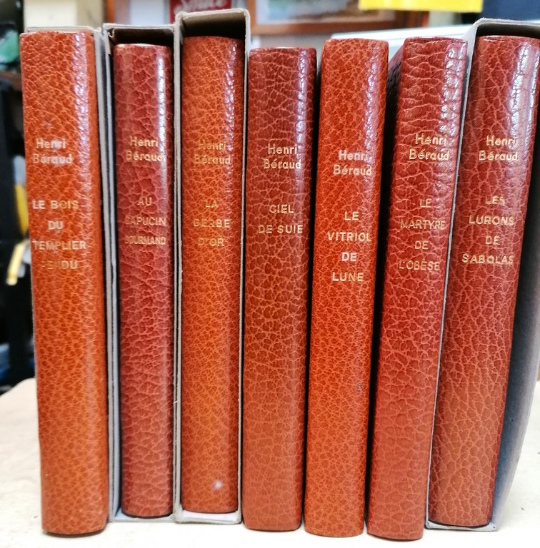 Oeuvres reliées de Henri Béraud belle édition en 8 volumes
