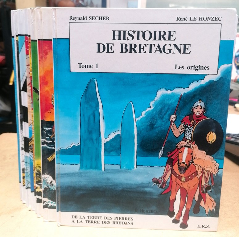 Collection complète BD "Histoire de Bretagne"en 8 volumes