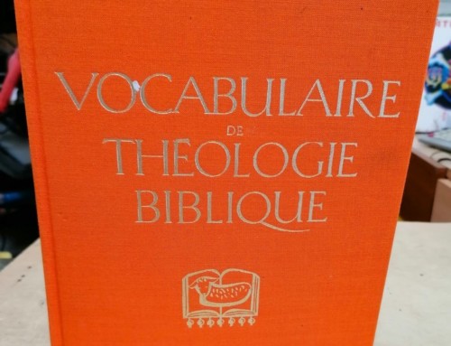 Livre vocabulaire de théologie biblique aux éditions du Cerf