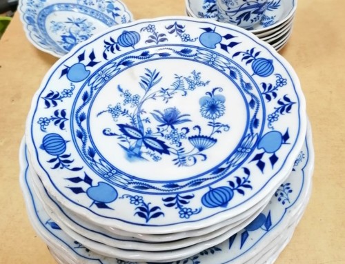 Lot de vaisselle en porcelaine allemande