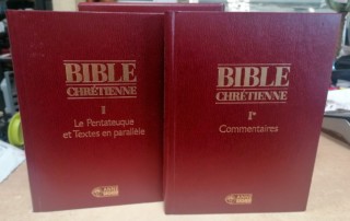 Bible chrétienne I & I* édition Anne Sigier