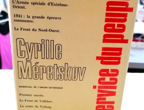 Livre au service du peuple par Cyrille Méretskov aux éditions du progrès Moscou