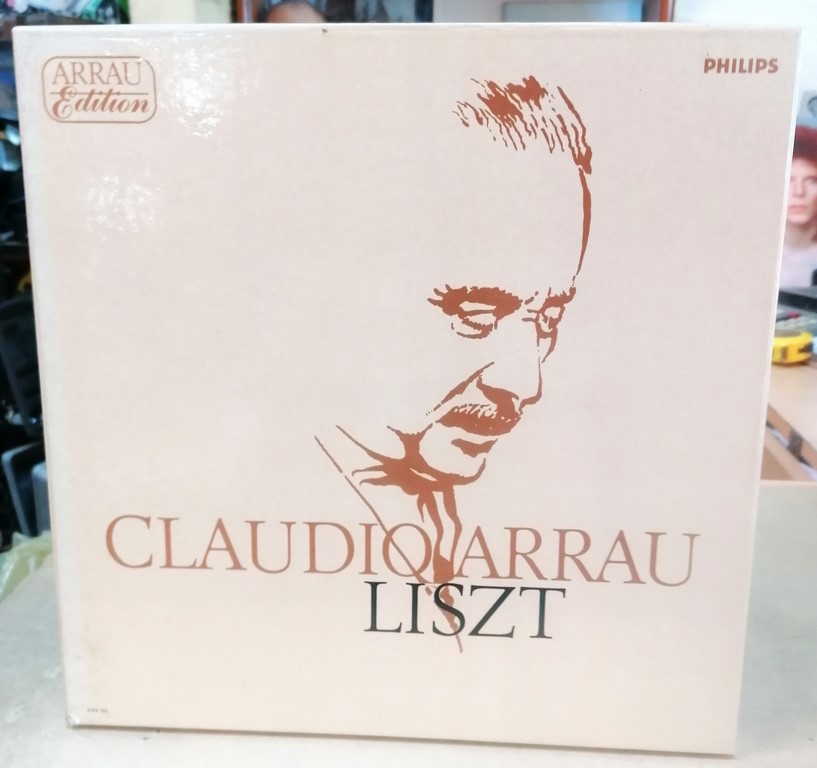 Coffret vinyls de LISZT par Claudio ARRAU