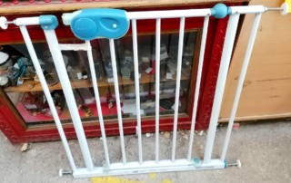 Barrière de sécurité en métal pour enfants ou animaux