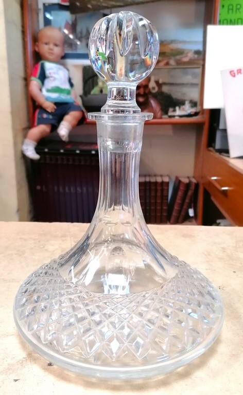 Carafe à décanter en cristal