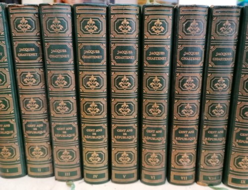 Cent ans de République en 9 volumes par Jacques Chastenet