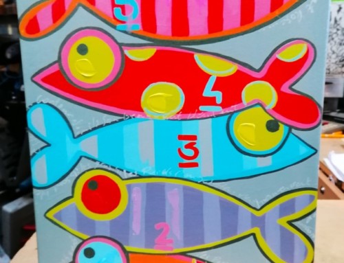 Tableau poissons de Marine b.