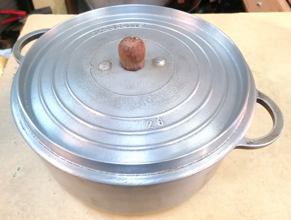 Grande cocotte en fonte d'aluminium "Macocotte 26"