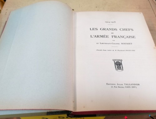 Livre « Les Grands Chefs de l’Armée Française 1914-18 »