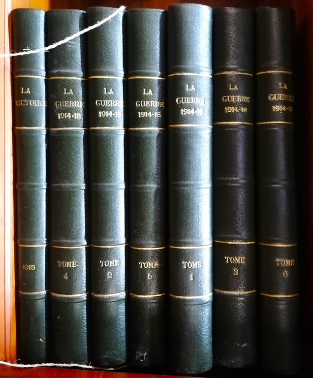 Livres Le Panorama de la Grande Guerre 1914-18 en 7 volumes