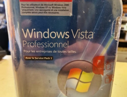 Coffret de mise à niveau Windows Vista pro neuf