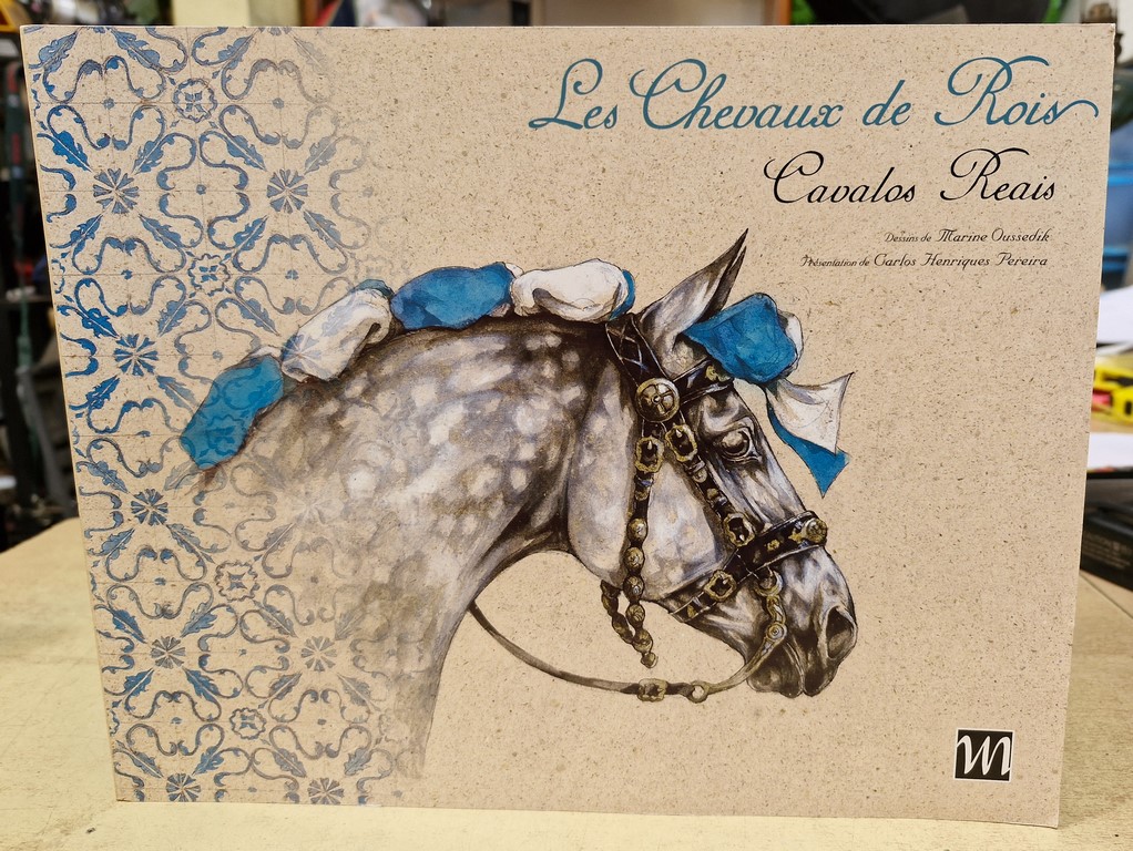 Livre chevaux de rois dessins de Marine Oussedik