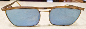 Lunettes de soleil vintage à effet miroir