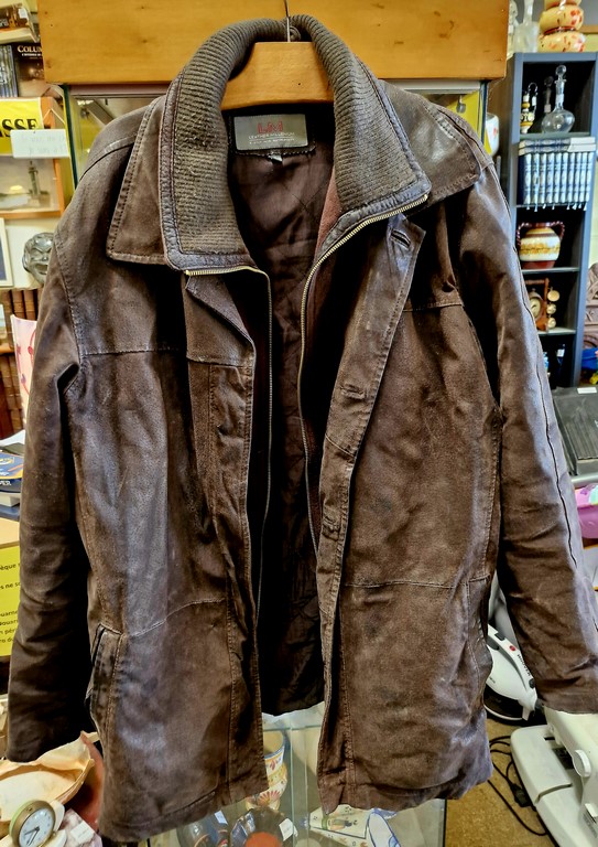 Veste en cuir