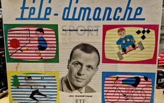 Jeu de société vintage "Télé-réalités"