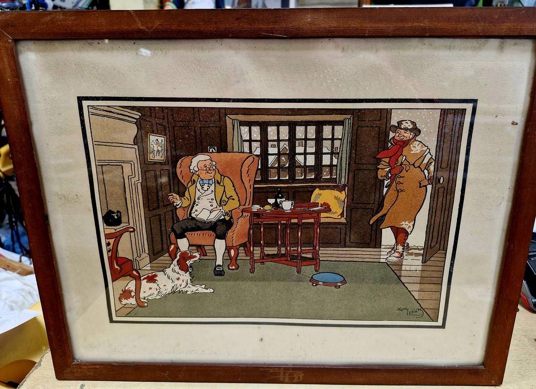 Gravure de Harry Elliott
