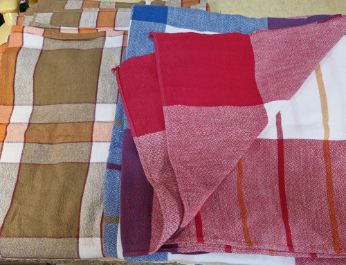 Nappe vintage à carreaux