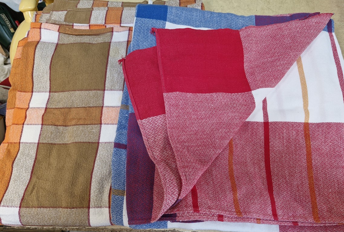 Nappe vintage à carreaux