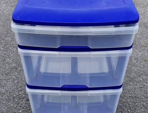 Rangement plastique à tiroirs