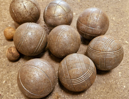 Jeu de boules de pétanques