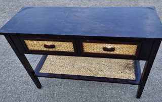 Console avec tiroirs