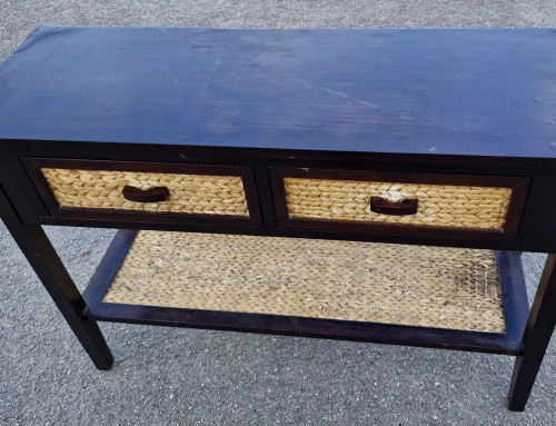 Console avec tiroirs
