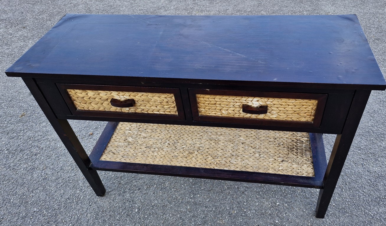 Console avec tiroirs